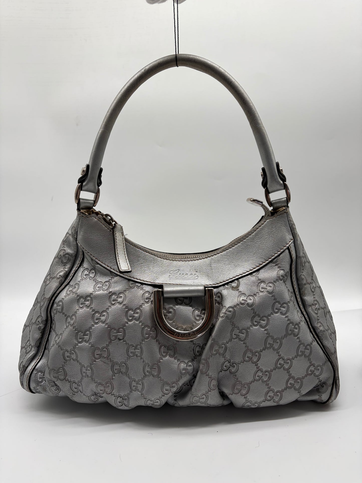 Gucci Abbey D Ring Schulterasche Silber