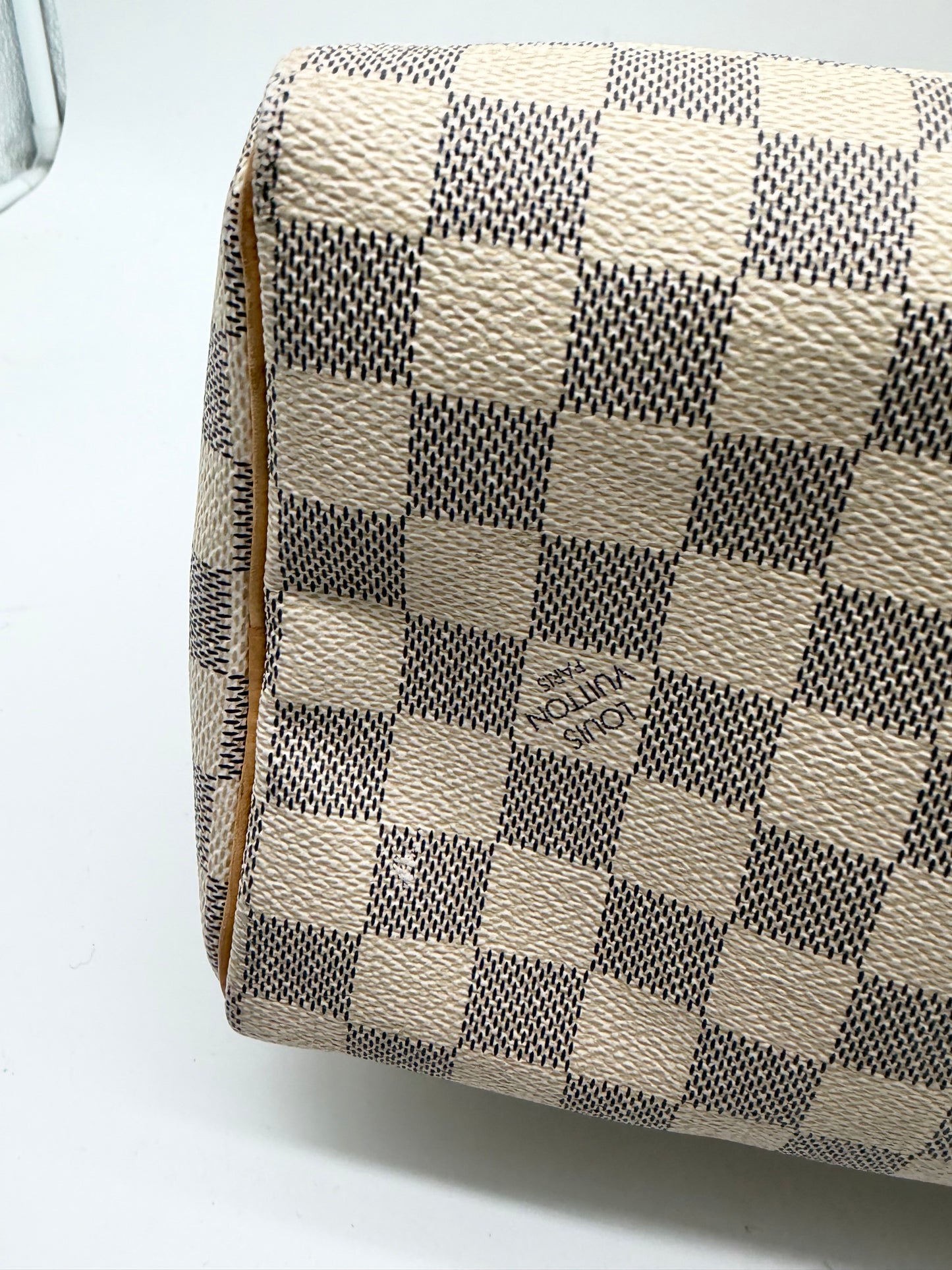 Louis Vuitton Speedy 25 Damier Azur Canvas Handtasche
