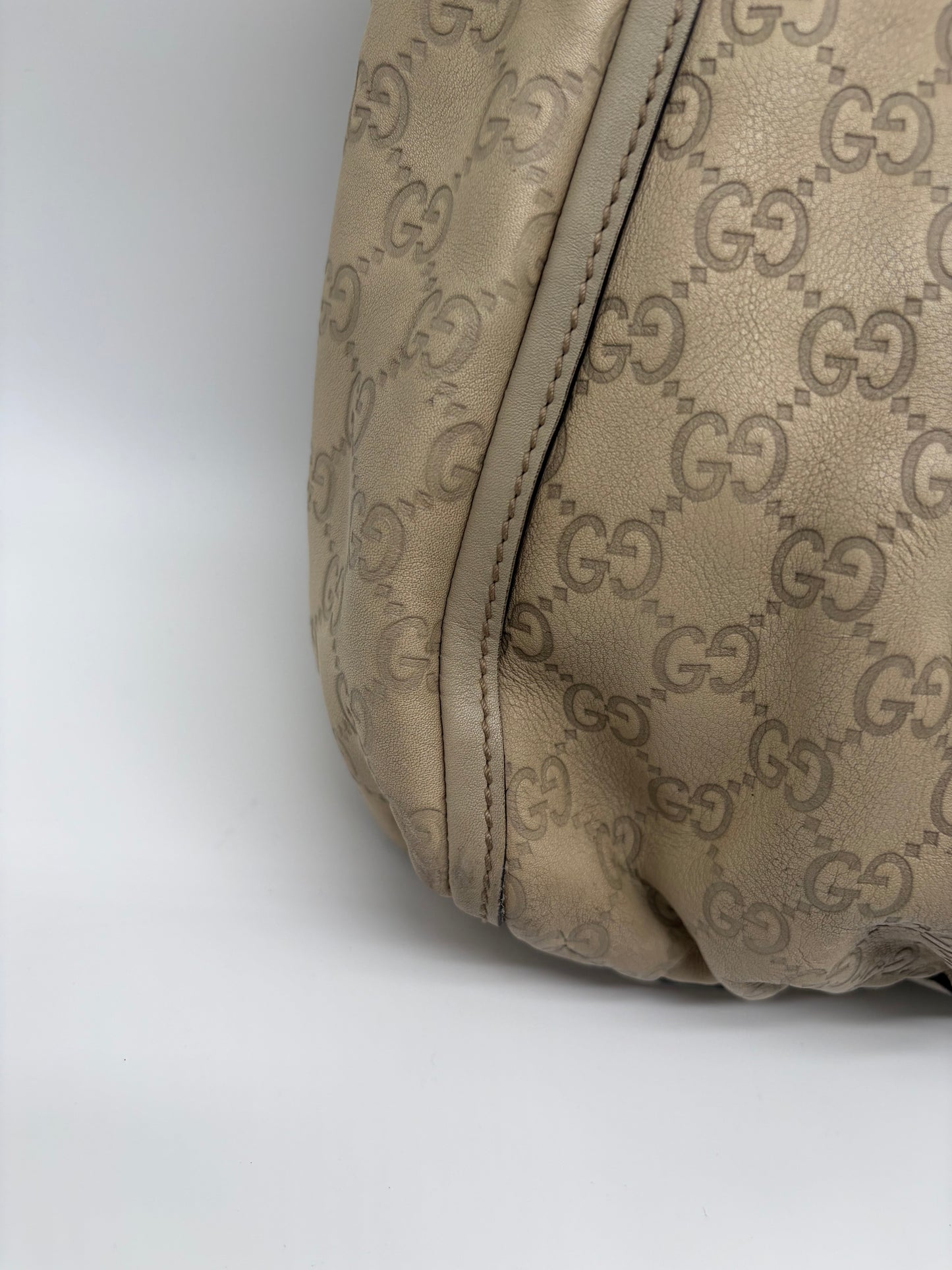 Gucci Abbey D-Ring Tote Leder Shopper
