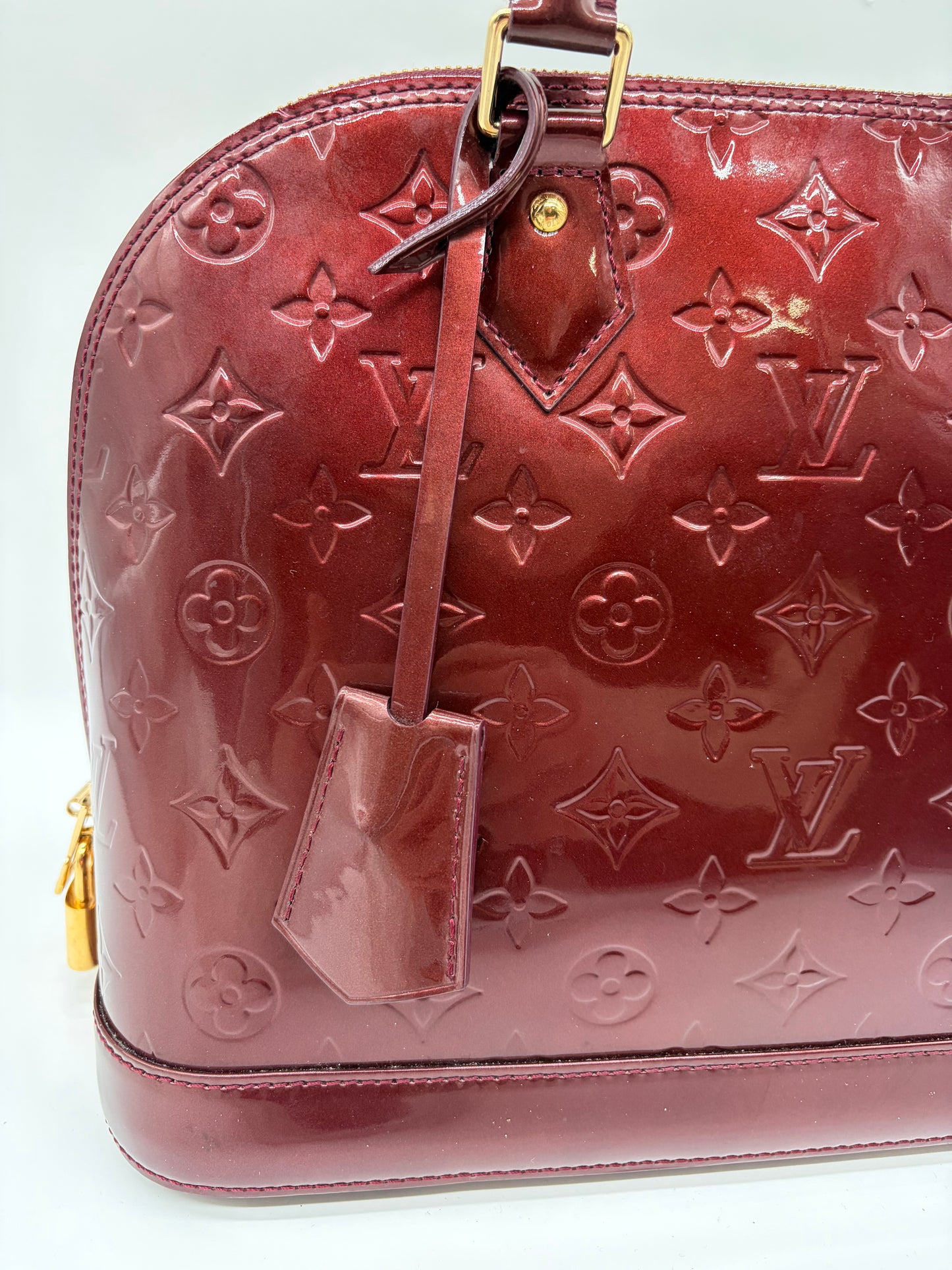 Louis Vuitton Monogram Vernis Alma PM Handtasche