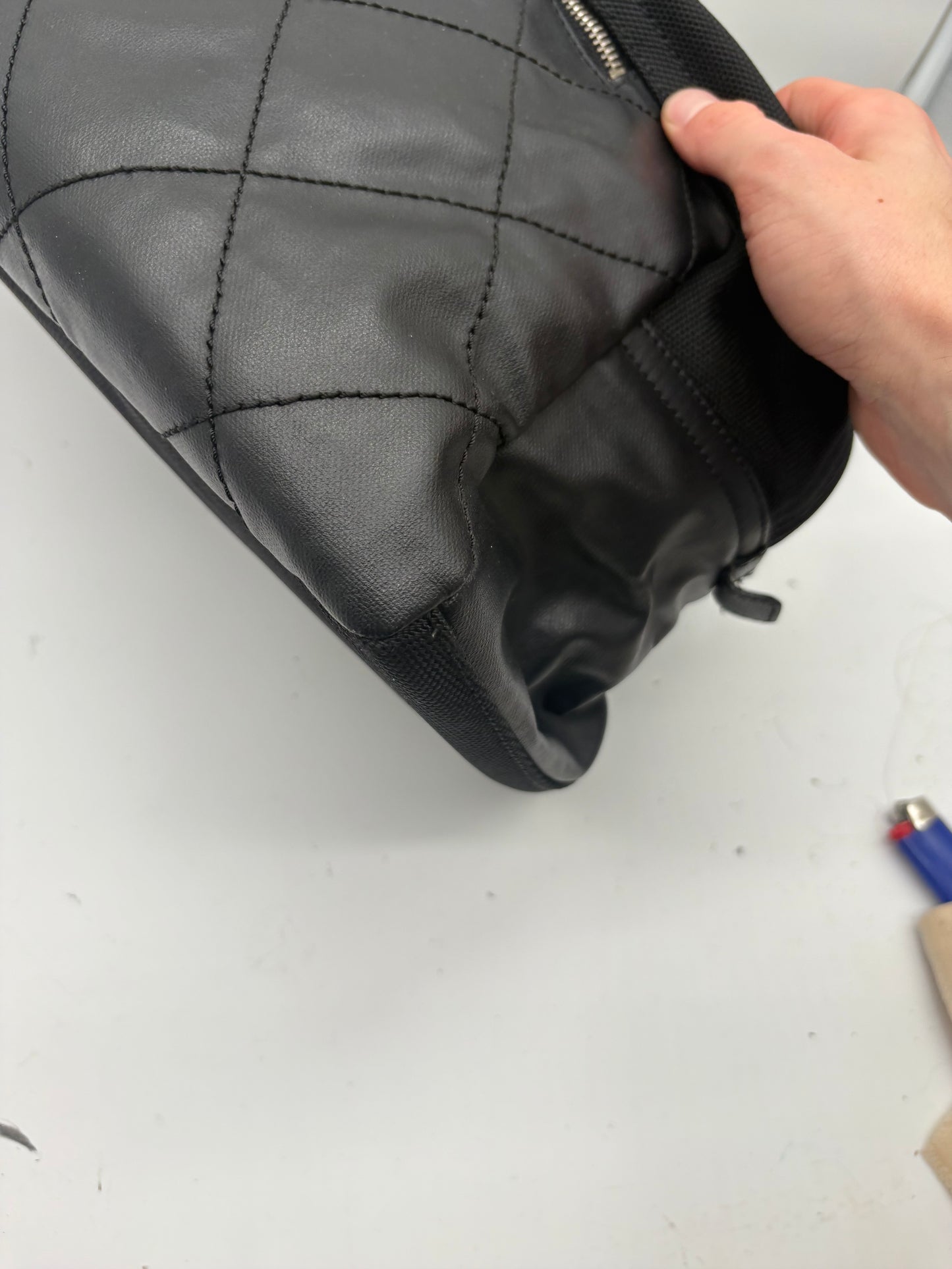 Chanel Paris Biarritz Handtasche schwarz- Luxus Boston Bag