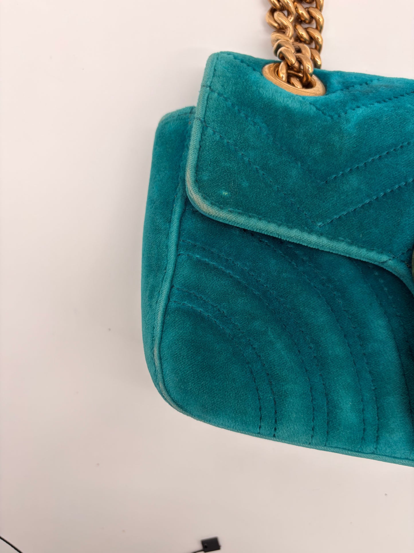 Gucci GG Marmont Samt Handtasche