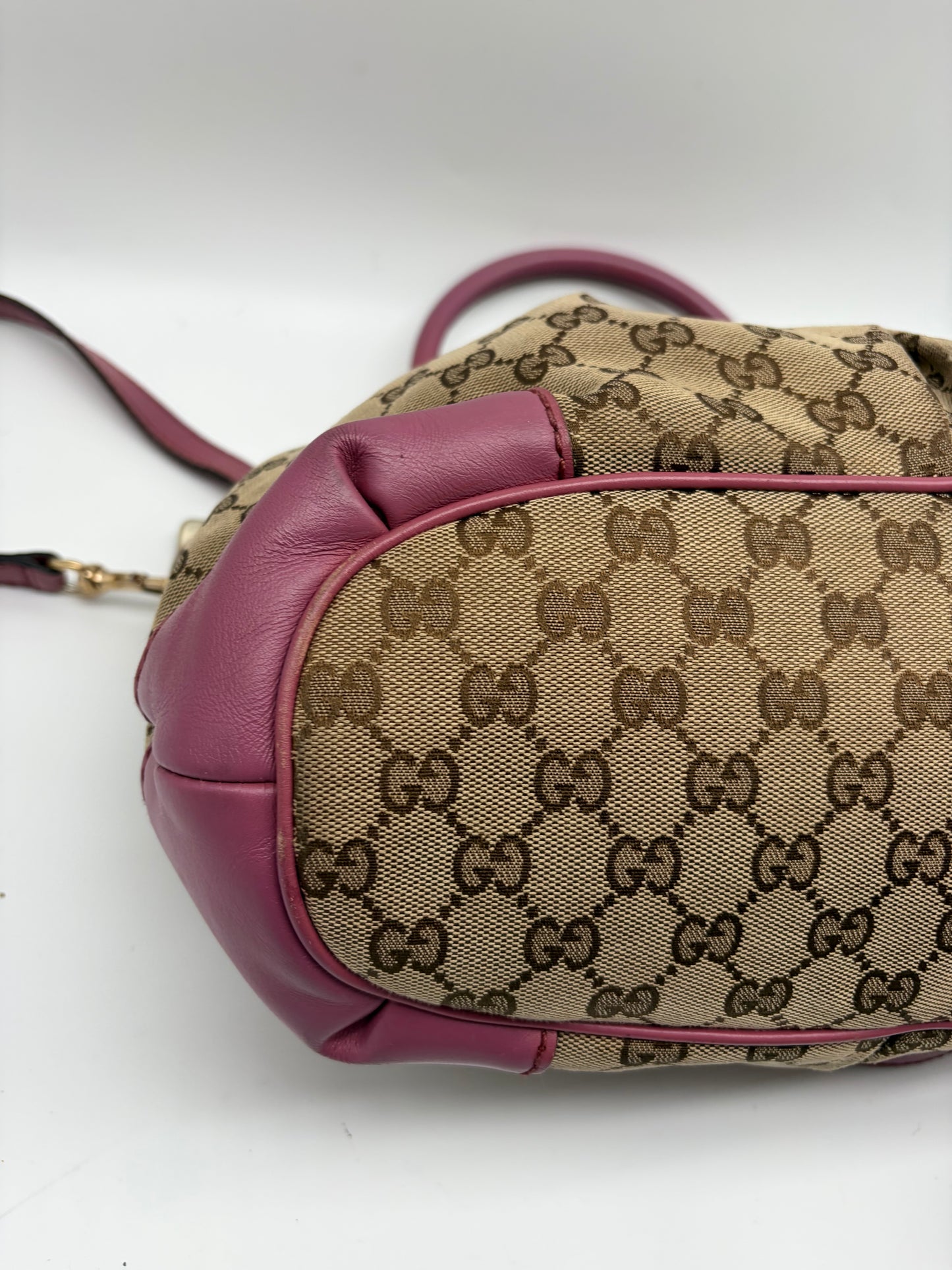 Gucci Sukey Tote GG Canvas Vintage – Rosa/Beige