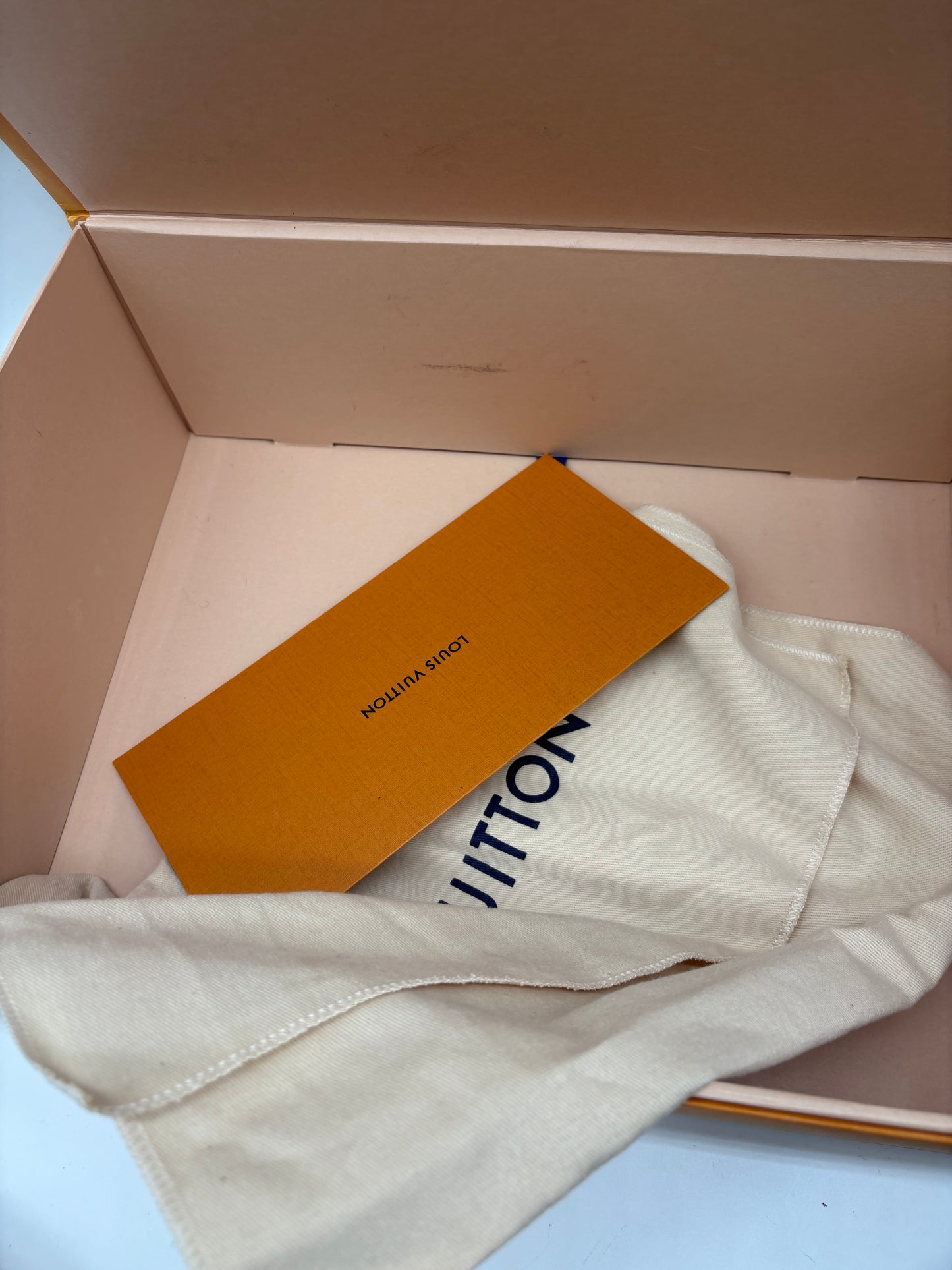 Louis Vuitton Damier Ebene Clapton Rucksack braun pink