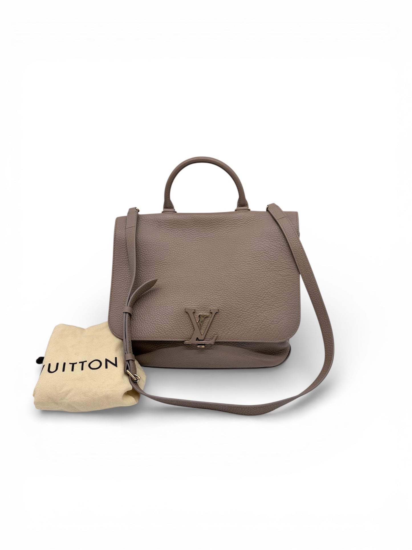 Louis Vuitton Volta Beige Top Handle Crossbody Bag