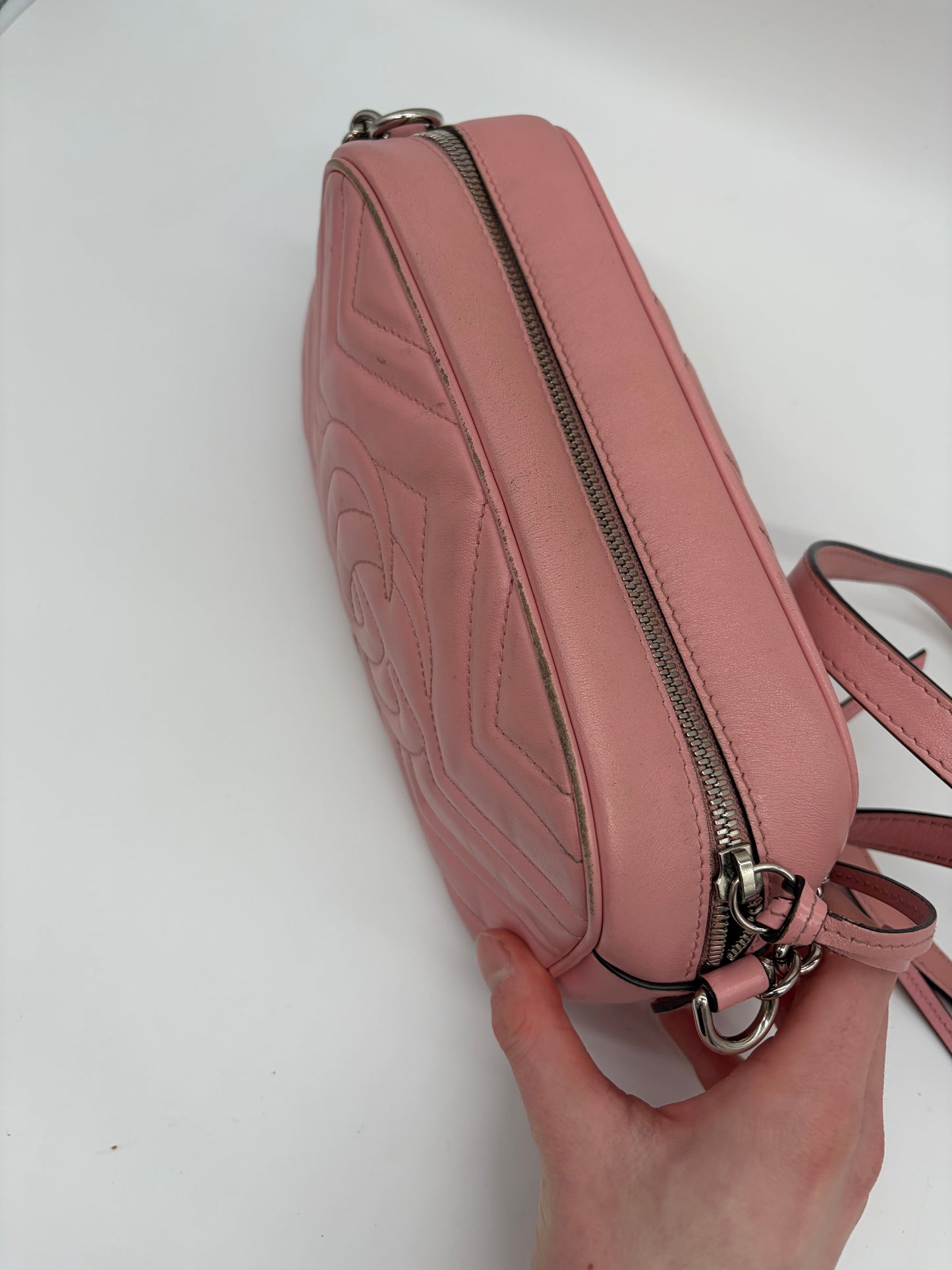 Gucci Marmont Rosa Handtasche