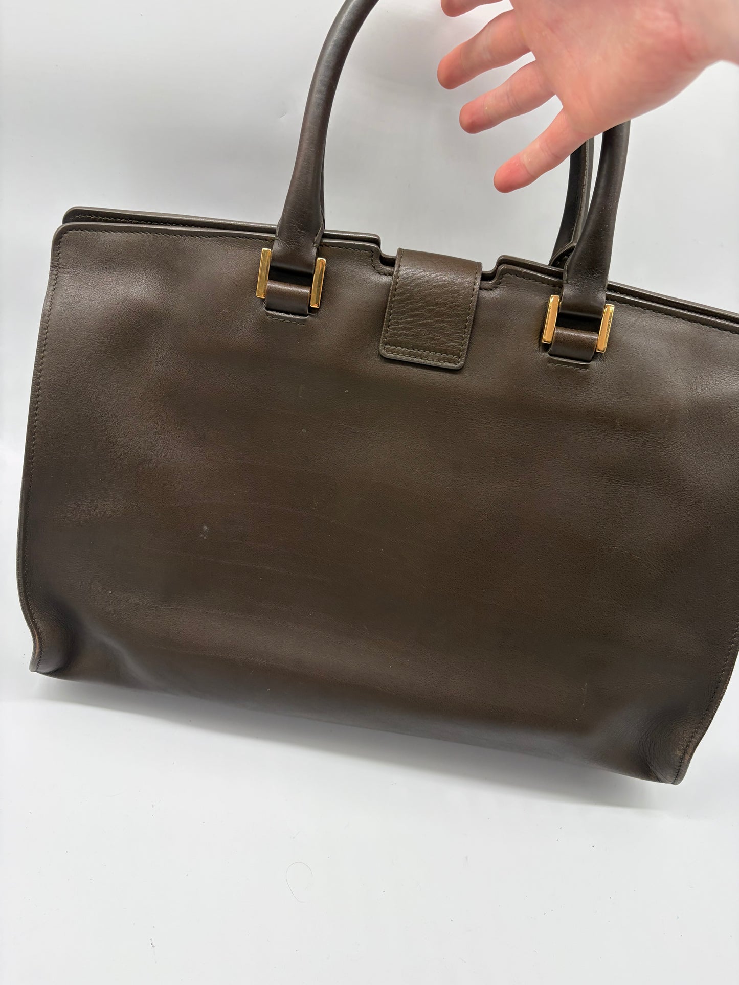 Yves Saint Laurent  Handtasche Braun