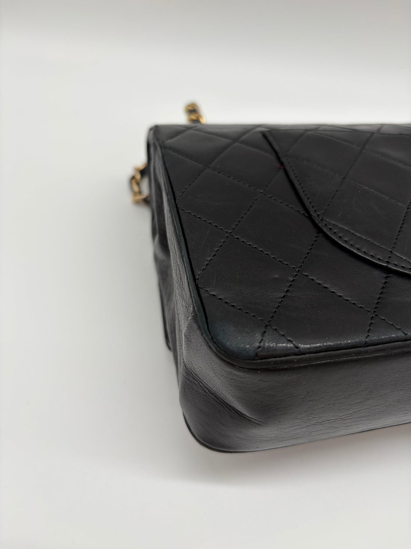 Chanel Classic 25 Medium Double Flap Schwarz Handtasche