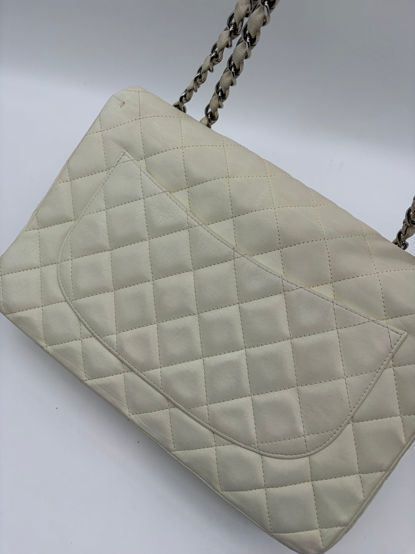 Chanel 11.12 Classic Matelassé Single Flap Schultertasche