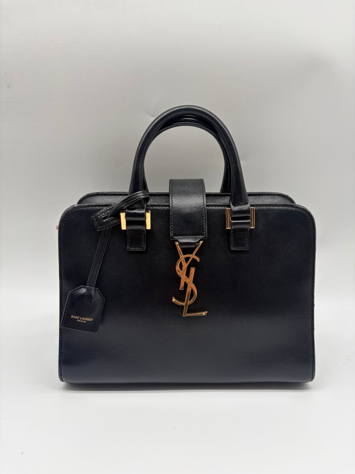 Saint Laurent Baby Cabas Handtasche schwarz
