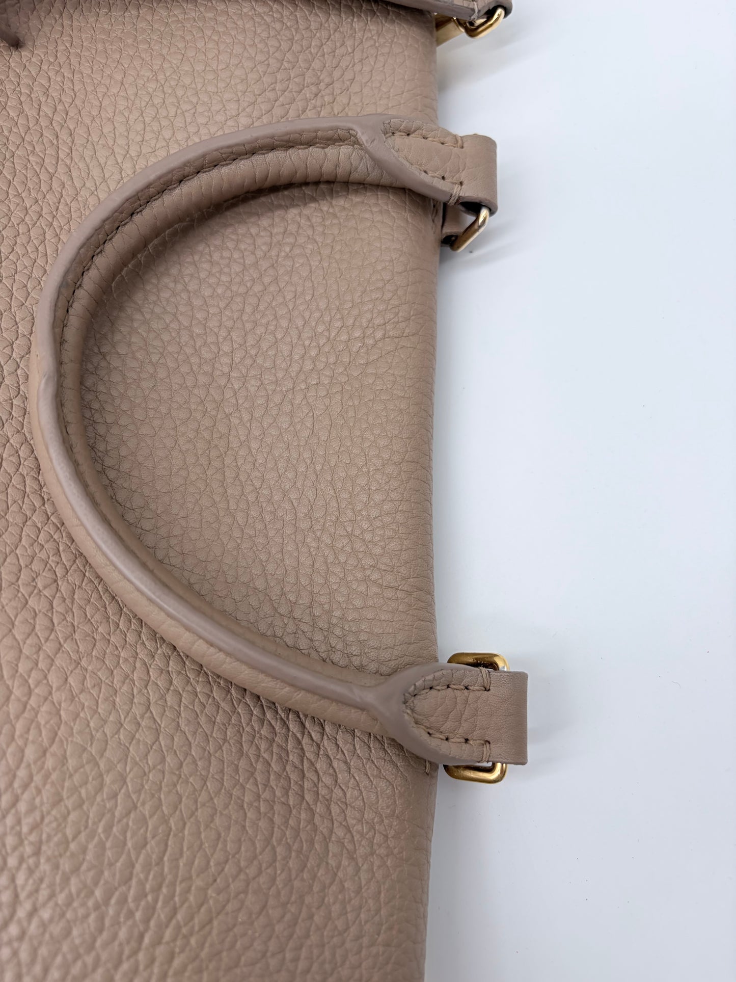 Louis Vuitton Volta Beige Top Handle Crossbody Bag