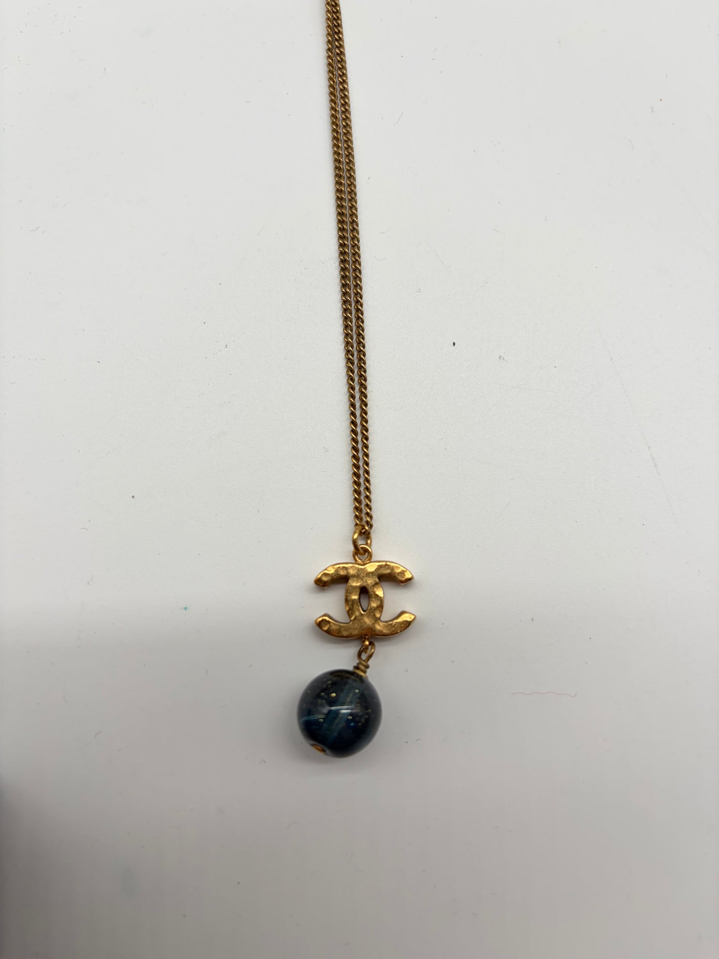 Chanel CC Logo Halskette Gold