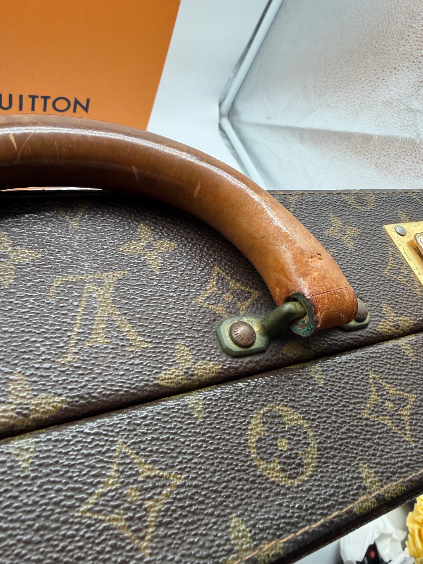 Louis Vuitton Crusher Trunk Monogram Koffer