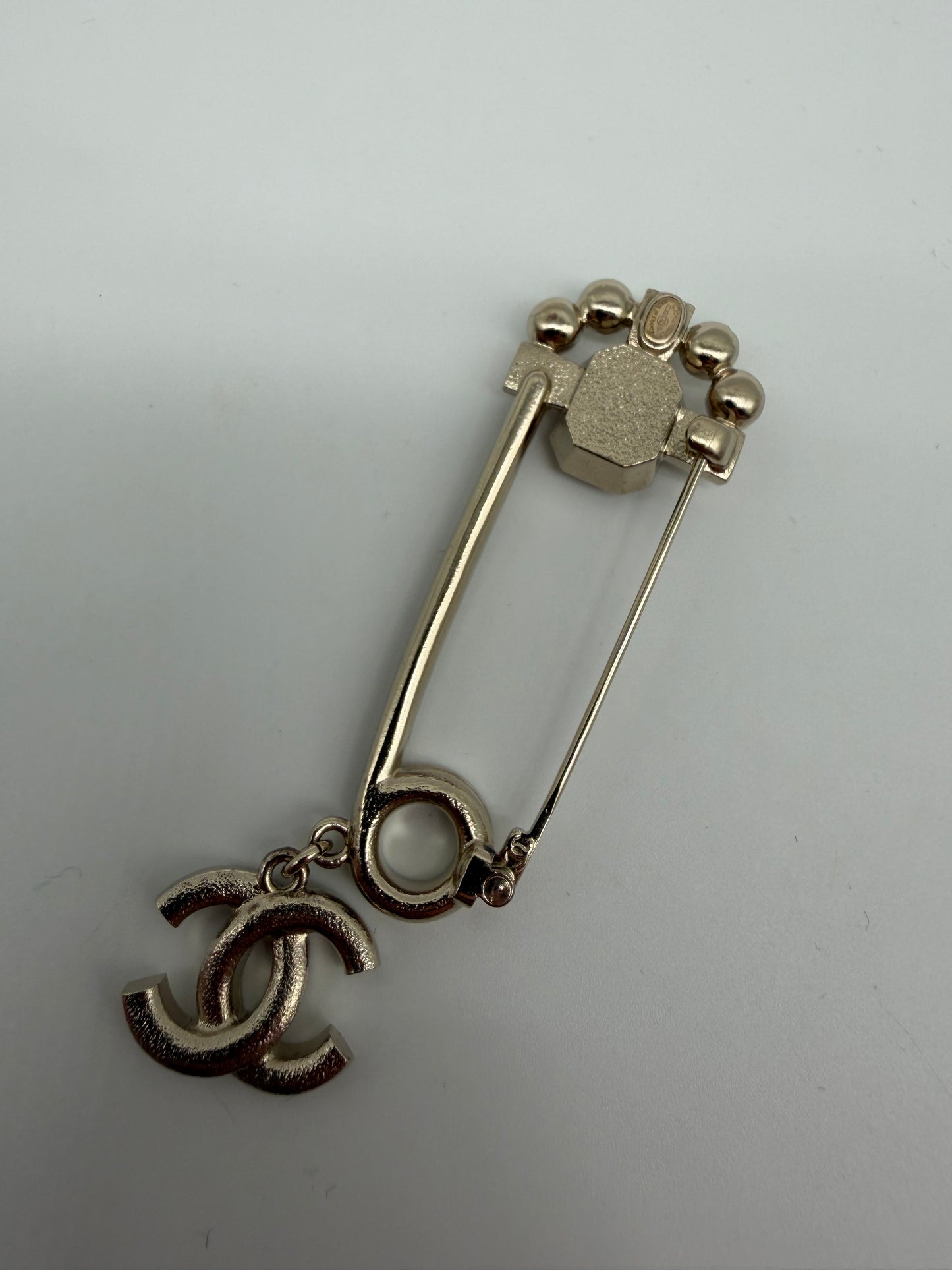 Chanel Coco Mark Brosche Strass
