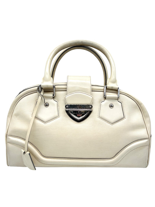 Louis Vuitton Montaigne Designer Bowling Handbag