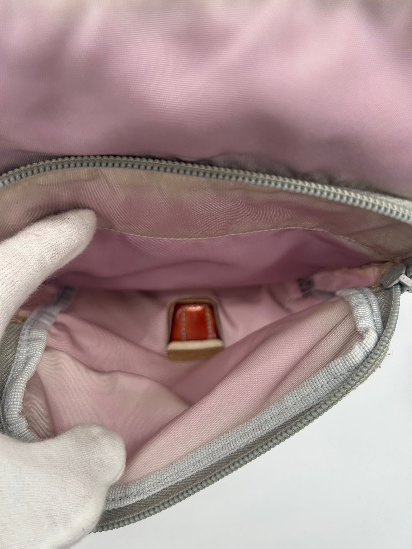 Prada Crossbody Designer Umhängetasche (Messenger Bag Pink)