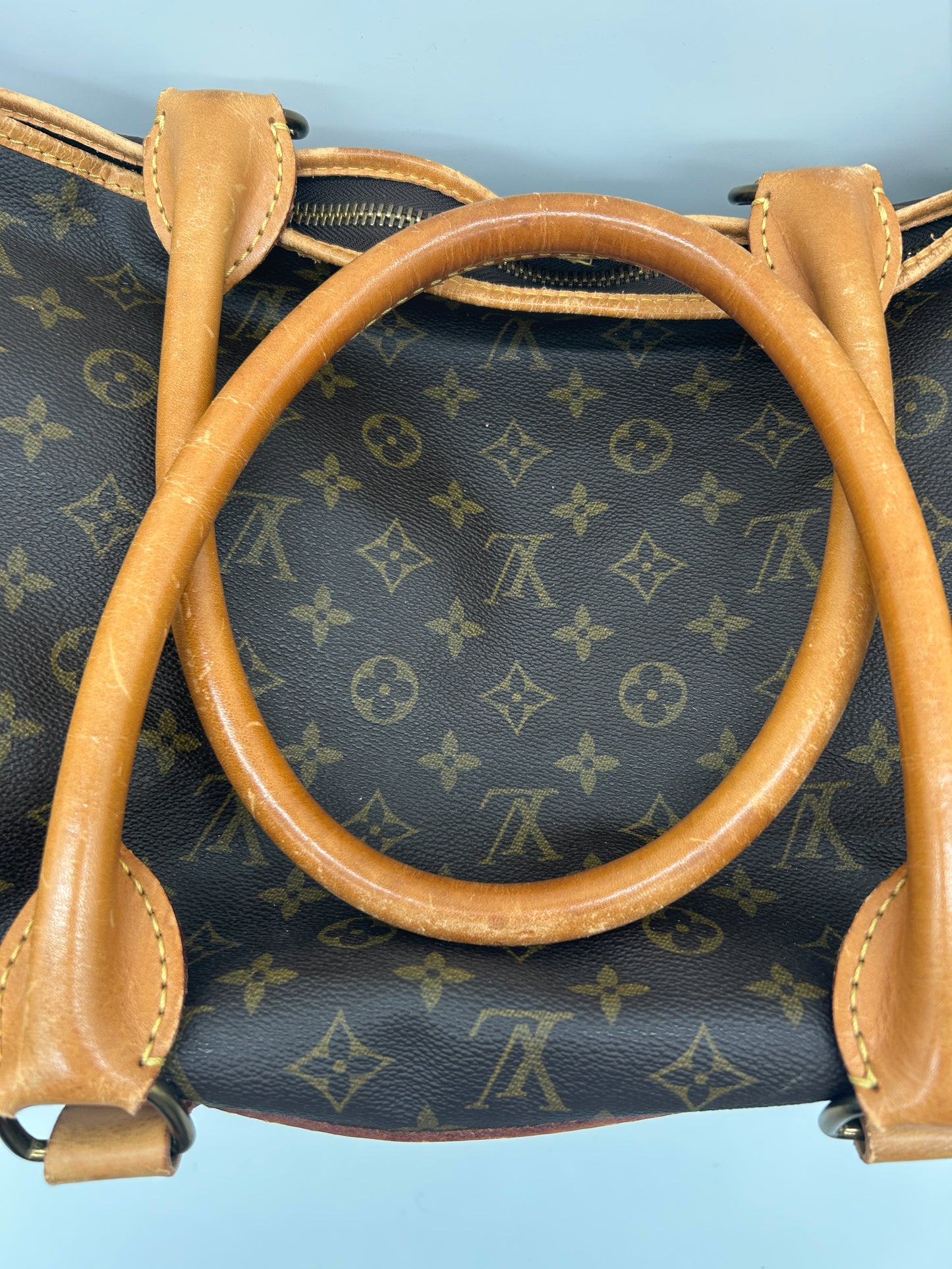 Louis Vuitton Sac Chaussures Keepall (Vintage Designer Travel Bag)