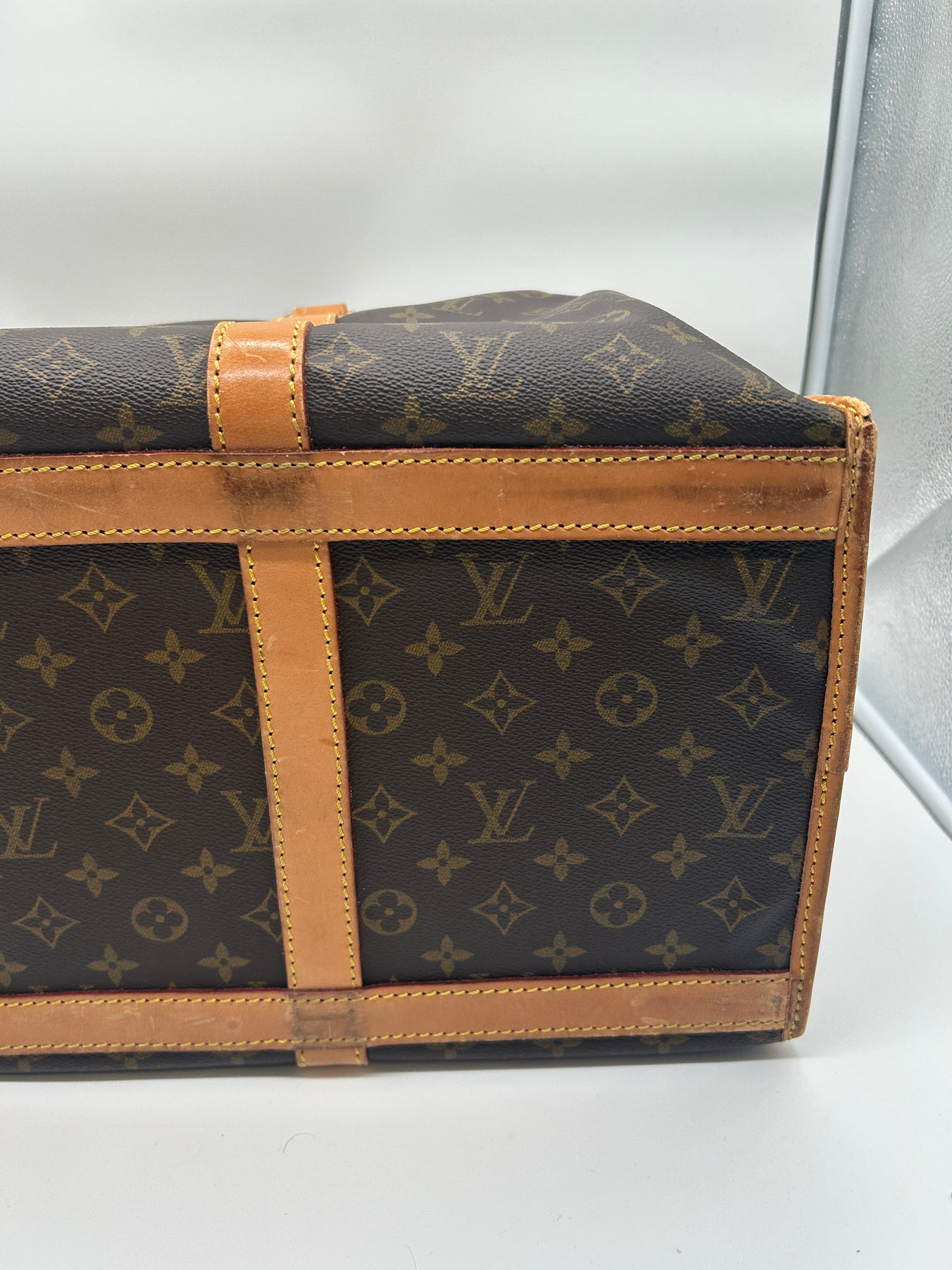 Louis Vuitton Sac Chaussures Keepall (Vintage Designer Reisetasche)