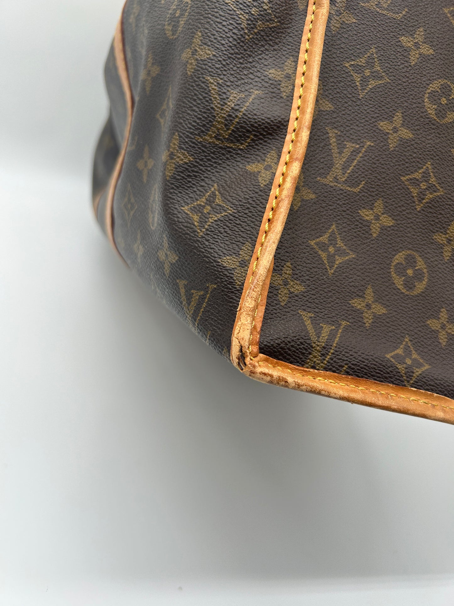 Louis Vuitton Sac Chaussures Keepall (Vintage Designer Travel Bag)