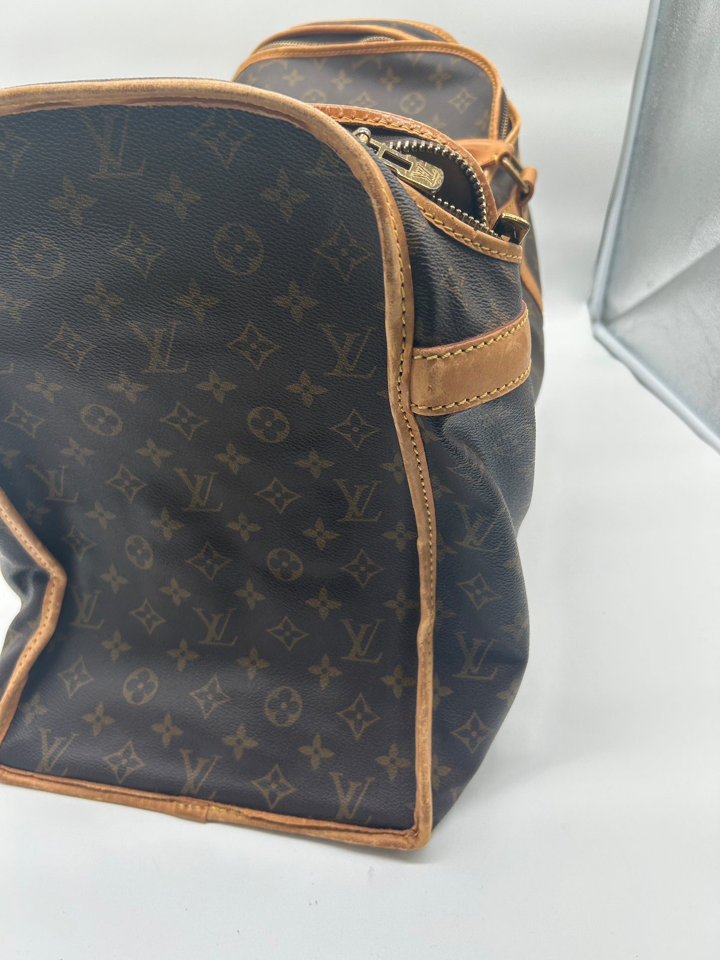 Louis Vuitton Sac Chaussures Keepall (Vintage Designer Reisetasche)