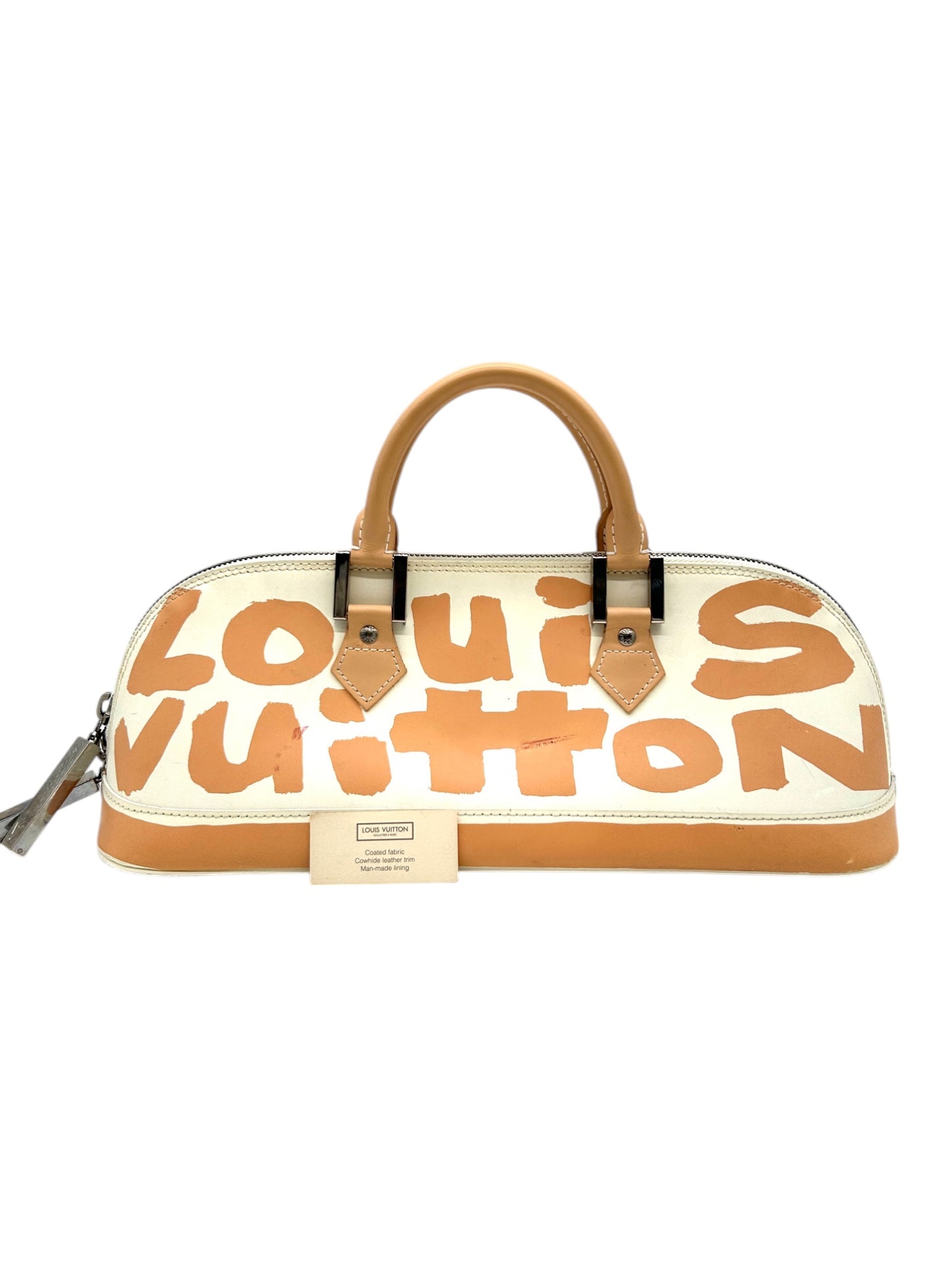 Louis Vuitton Alma Graffitti Long Handtasche Horizontal (Vintage Designer Tasche)