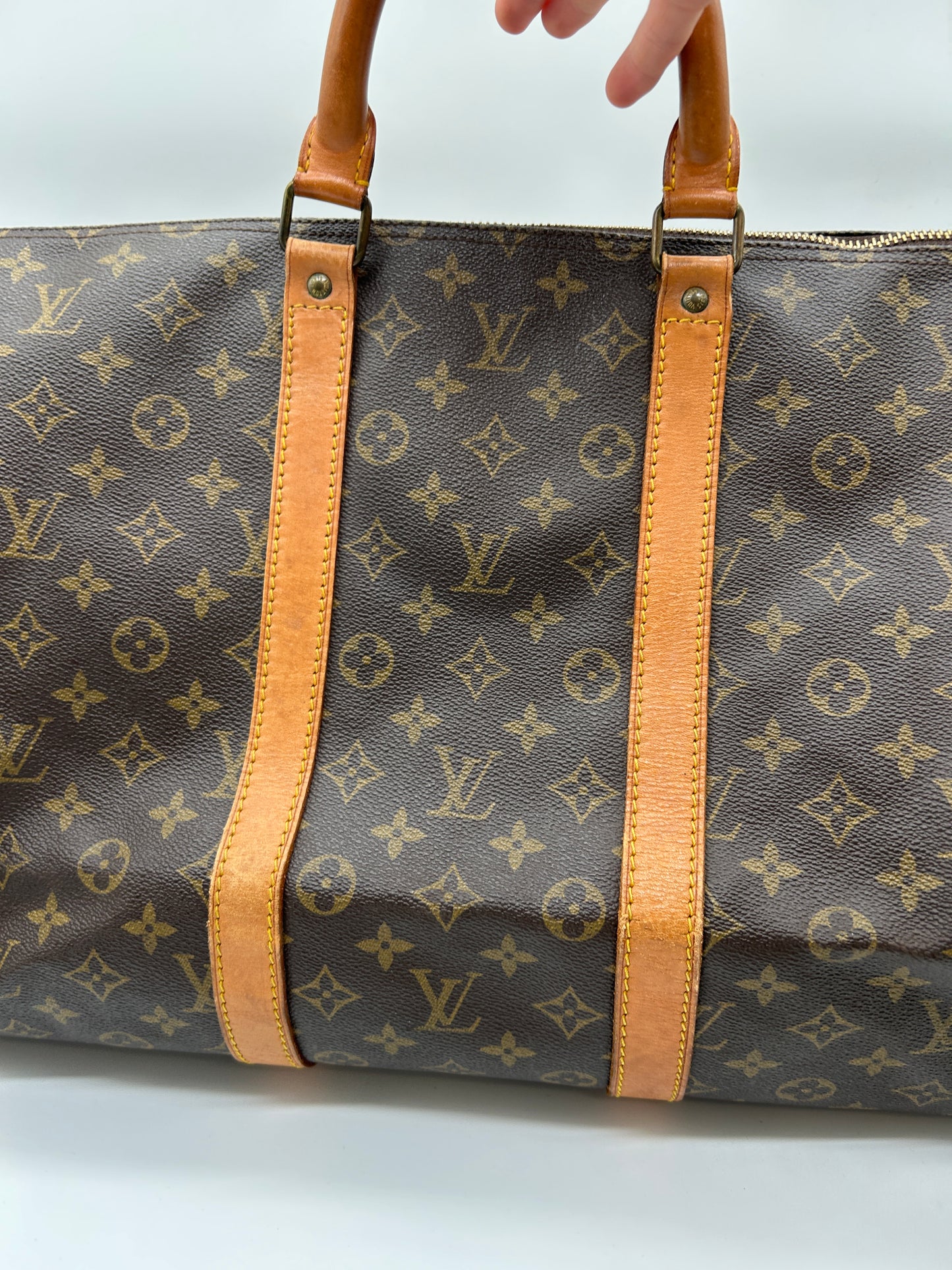 Louis Vuitton Keepall 55 Monogram (Vintage Designer Reisetasche)