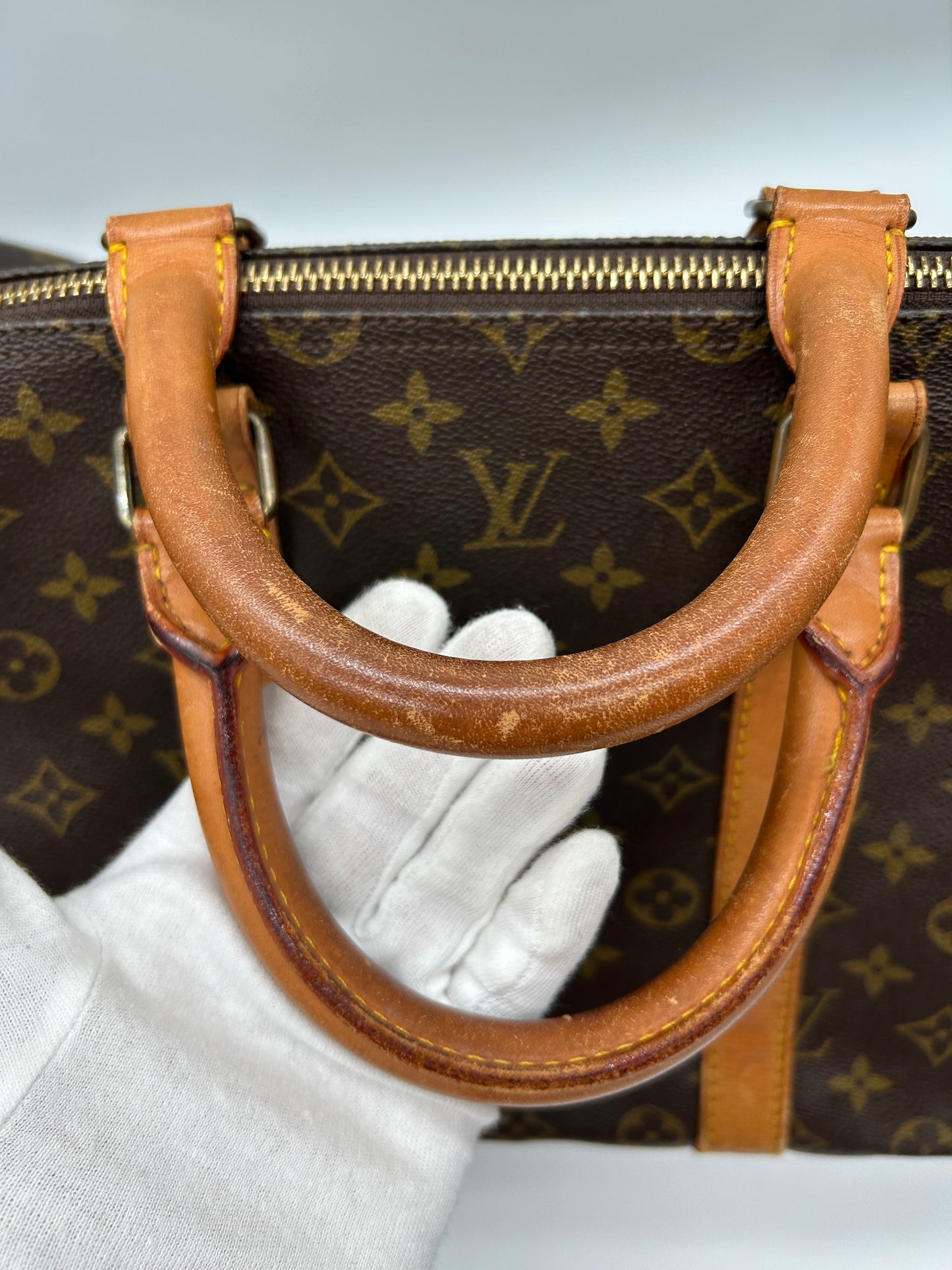 Louis Vuitton Keepall 55 Monogram (Vintage Designer Reisetasche)