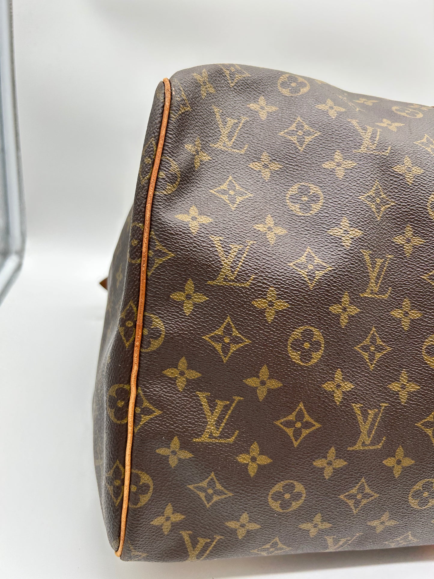 Louis Vuitton Keepall 55 Monogram (Vintage Designer Travel Bag)