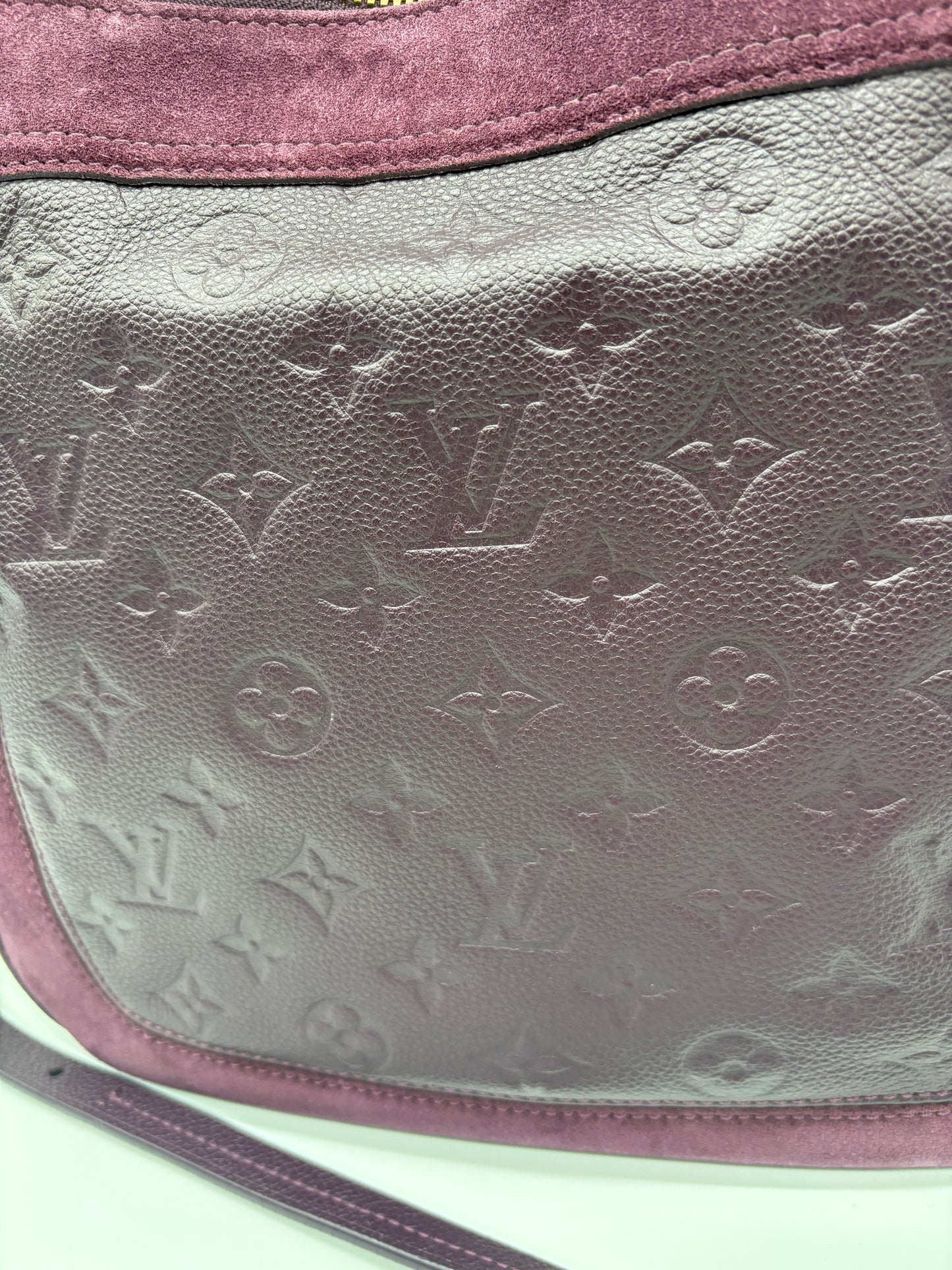 Louis Vuitton Audacieuse Empreinte Monogram PM (Purple Vintage Designer Handbag)