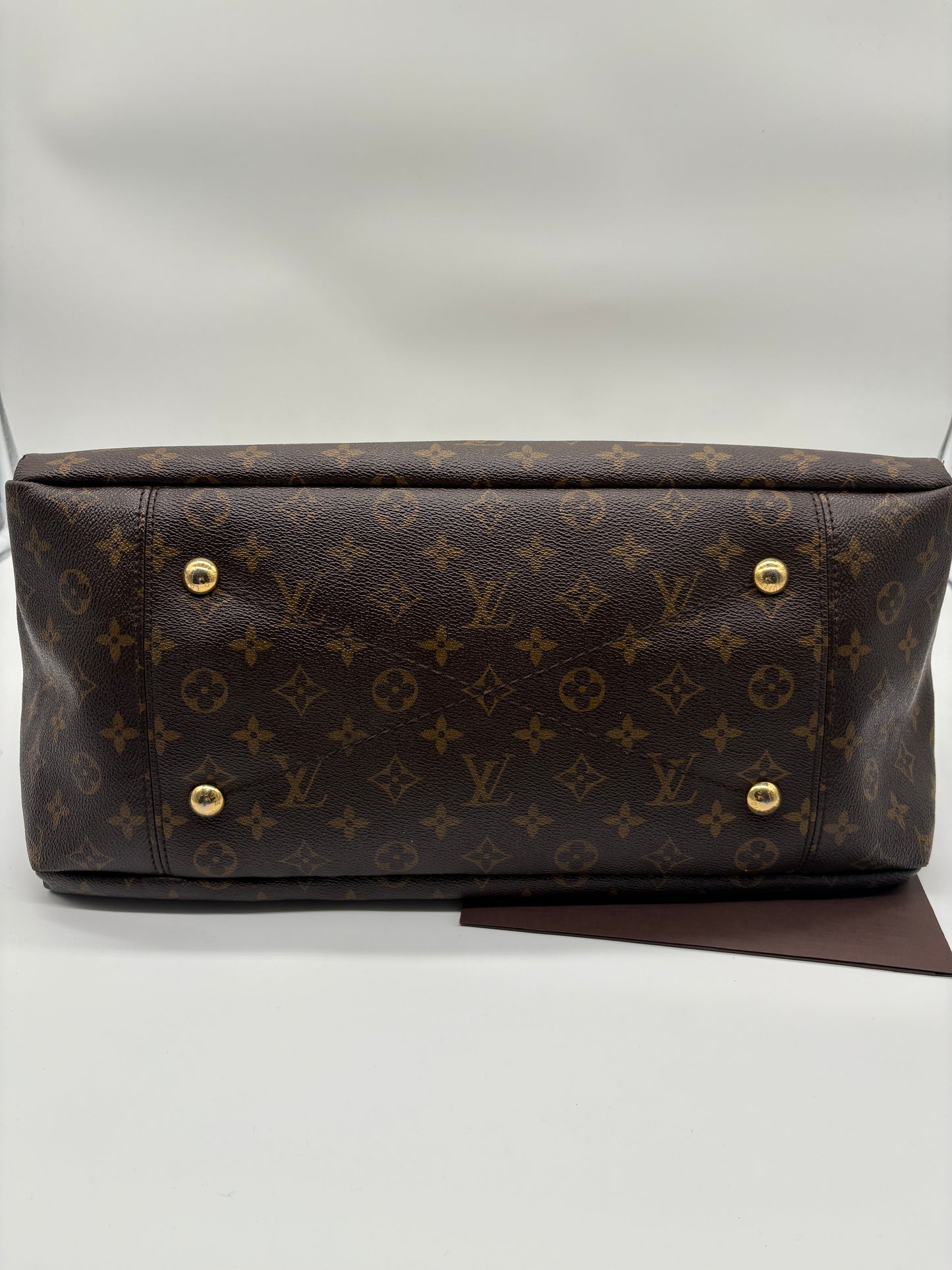 Louis Vuitton Artsy MM Hobo Monogram Bag (Brown Vintage Designer Handbag)