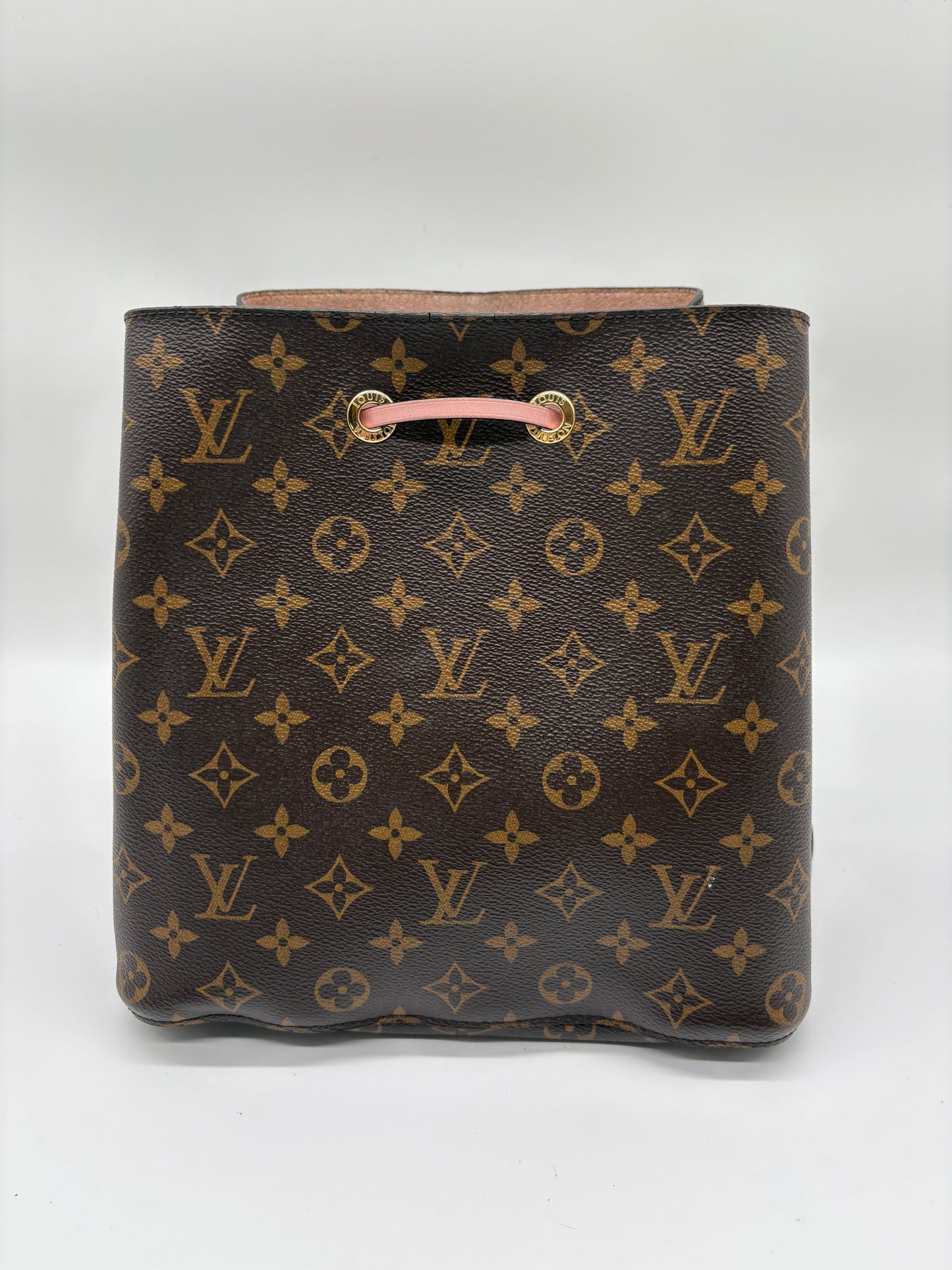 Louis Vuitton NeoNoe Monogram Tasche (Braune Vintage Designer Handtasche)