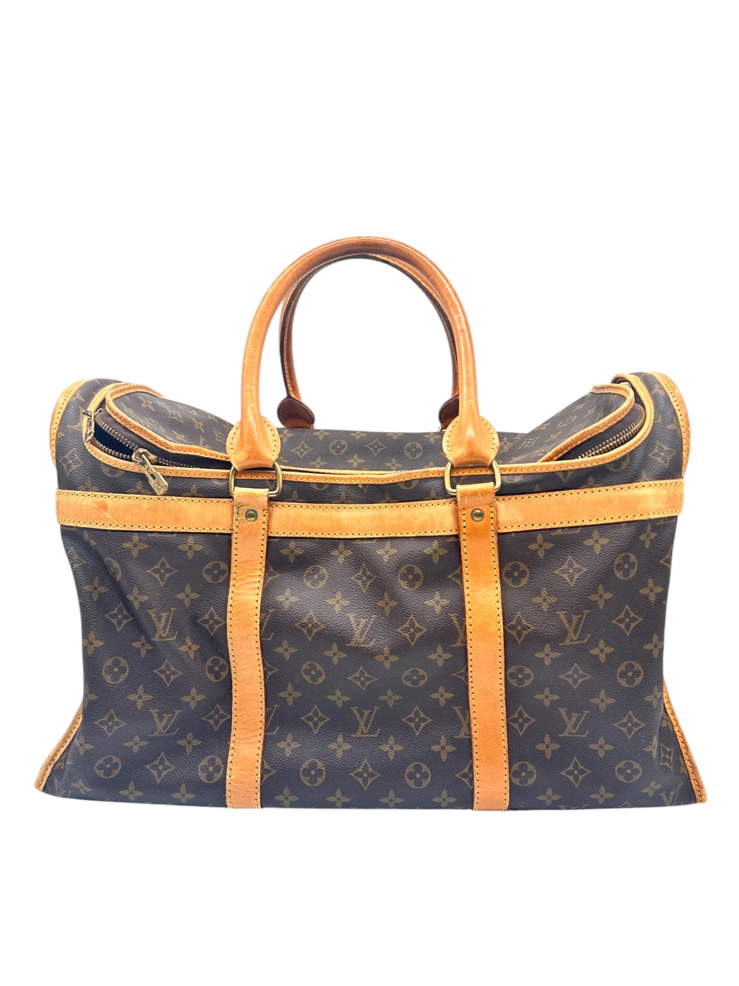 Louis Vuitton Sac Chaussures Keepall (Vintage Designer Travel Bag)